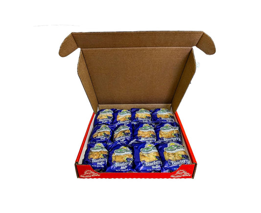Grab & Go Bakery Blueberry Muffins 12 Muffins Per Case - 3.6 Oz Madelines Pantry