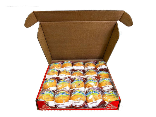 Wholegrain Chocolate Chip Muffins IW - 1.8 oz. 20 per case Madelines Pantry