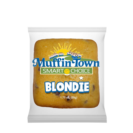 Whole Grain Blondie Brownie 1.75 oz. - 30 Brownies Per Box Madelines Pantry