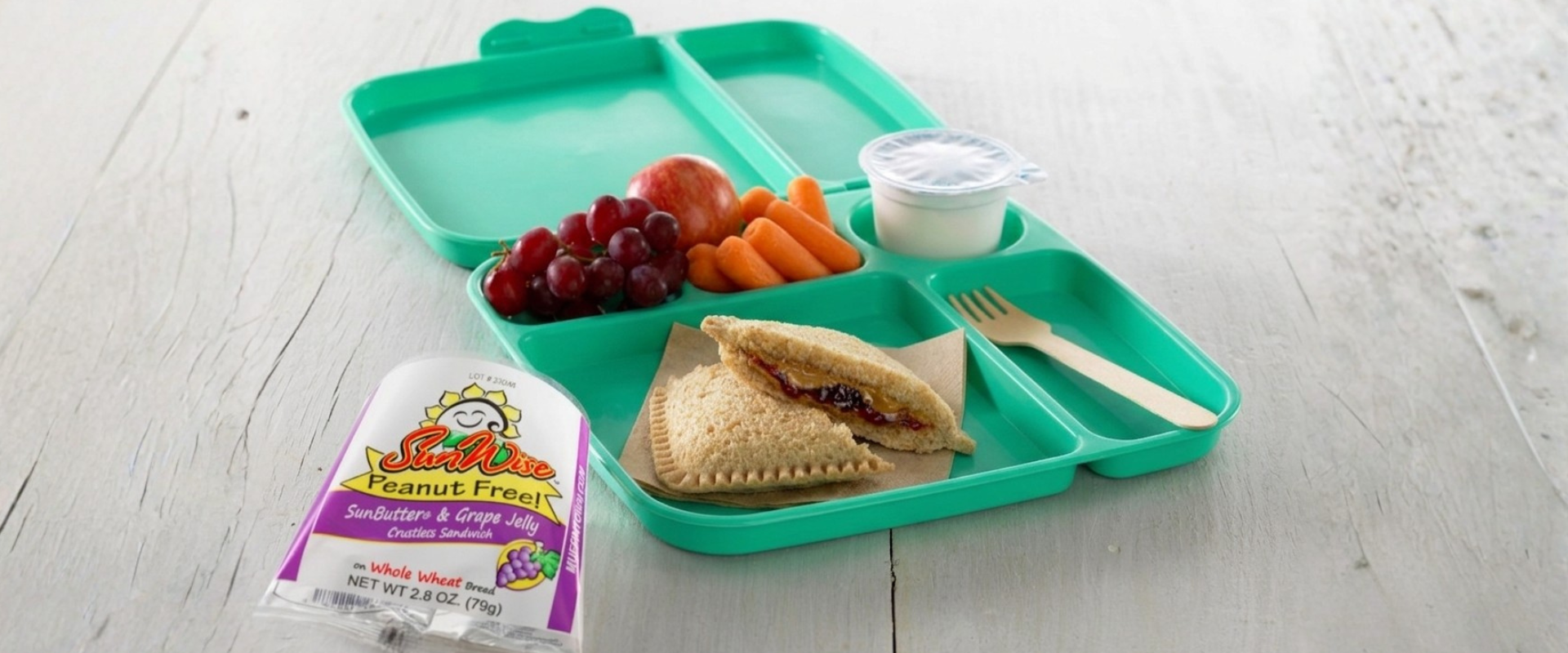 Sunwise Sunbutter & Jelly Crustless Sandwiches!