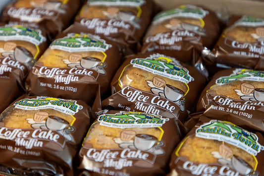 Classic Coffee Cake Muffins - 3.6 oz 12 Per Case Madelines Pantry