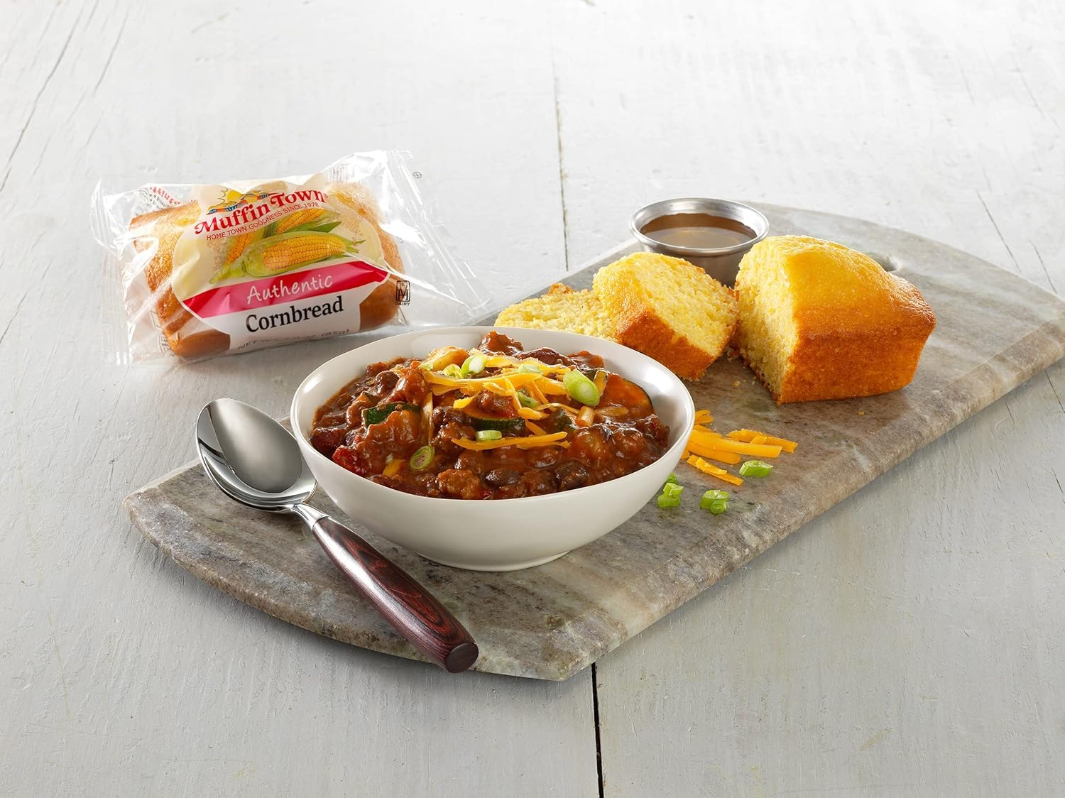 Classic Cornbread Loaves - 3 Oz 15 Per Case Madelines Pantry