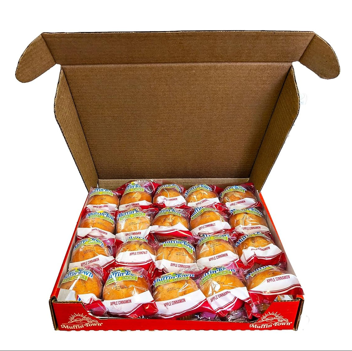 Smart Choice Whole Grain Apple Cinnamon Muffins 1.8 oz. - 20 Muffins Per Box Madelines Pantry