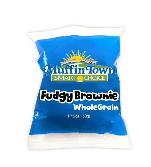 Wholegrain Fudgy Brownies - 32 Individually Wrapped Madelines Pantry