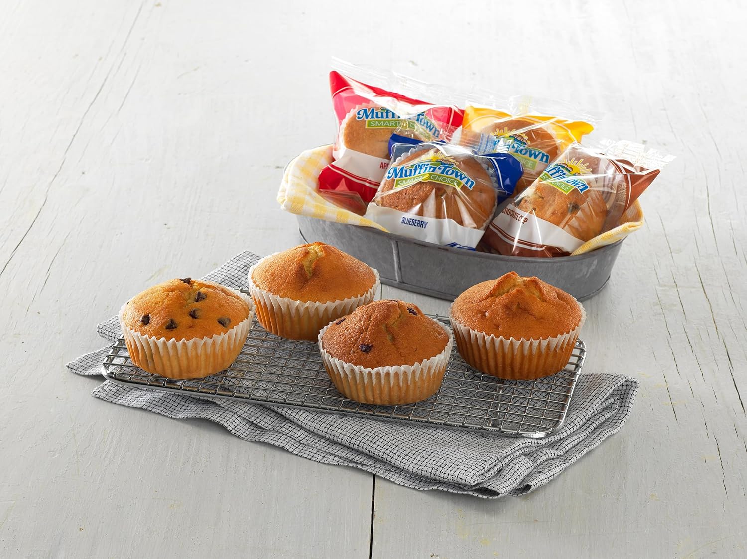 Smart Choice Whole Grain Chocolate Chip Muffins - 72 count Madelines Pantry