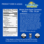 Smart Choice Whole Grain Apple Cinnamon Muffins 1.8 oz. - 20 Muffins Per Box Madelines Pantry