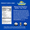 Smart Choice Whole Grain Blueberry Muffins - 72 Count Madelines Pantry