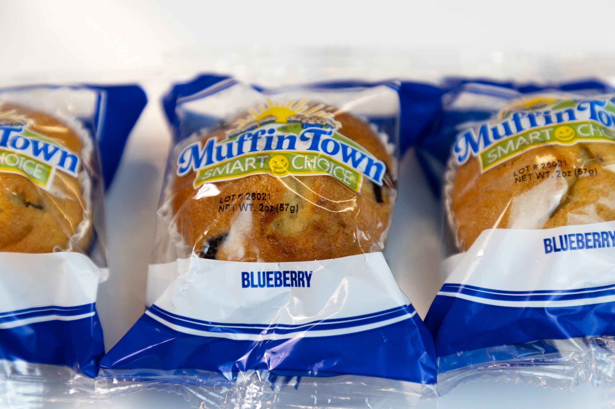 Smart Choice Whole Grain Blueberry Muffins - 72 Count Madelines Pantry