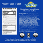 Smart Choice Wholegrain Blueberry Muffins - 1.8oz 20 Pack Madelines Pantry