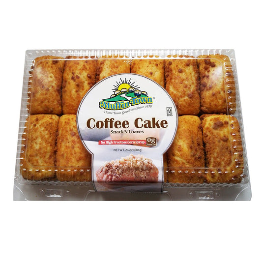 Cinnamon Crumb Coffee Cake Snack'N Loaves - 24 Loaves Madelines Pantry