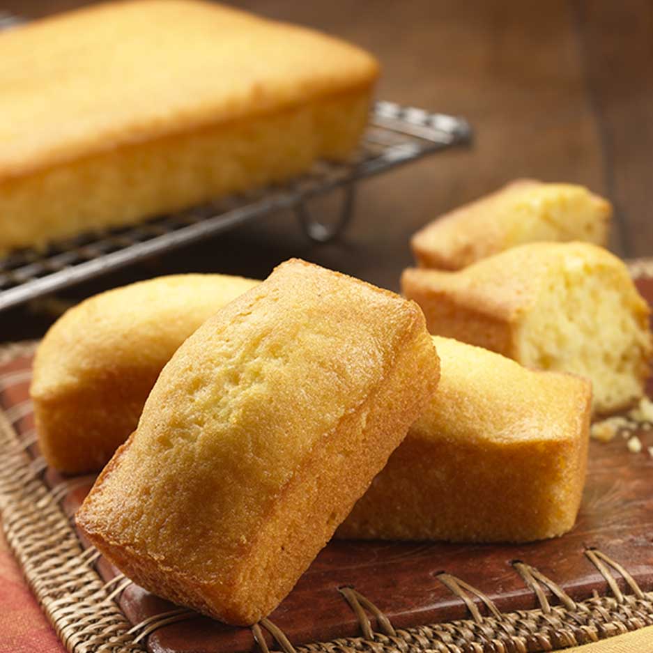 Smart Choice Cornbread Snack'N Loaves 2 oz. 72 Loaves... Madelines